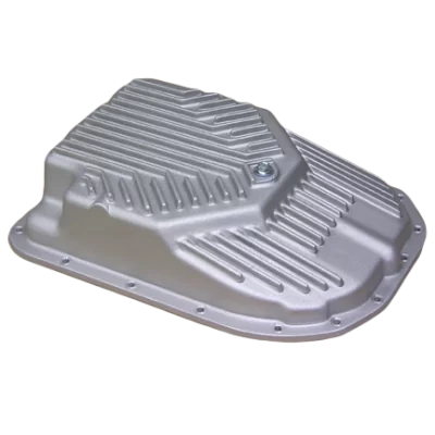 GM 4L80E Deep Cast Transmission Pan with Slant Rear