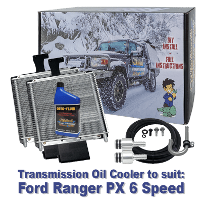 Ford Ranger PX 6 Speed Transmission Cooler (DIY Installation Box) & Fluid