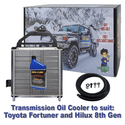 Toyota Fortuner & Hilux 8th Gen Transmission Cooler (DIY Installation Box) & Fluid