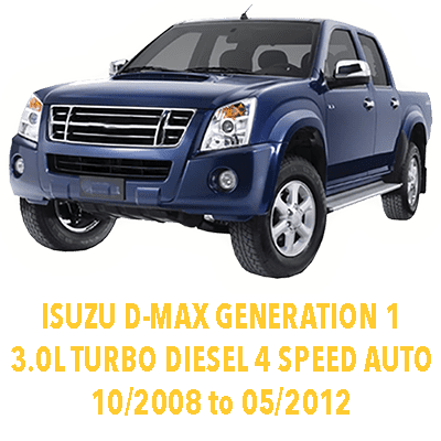 Isuzu D-Max 3.0L Turbo Diesel 4 Speed