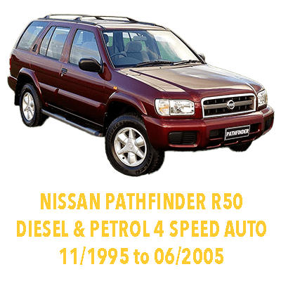 Nissan Pathfinder R50 with 4 Speed Auto