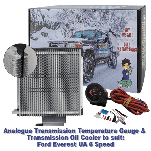 Ford Everest UA 6 Speed Analogue Temp Gauge & Transmission Cooler (DIY Installation Box)