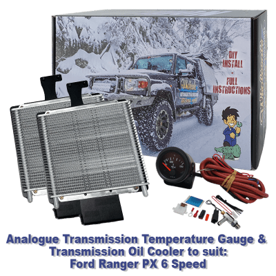 Ford Ranger PX 6 Speed Analogue Temp Gauge & Transmission Cooler (DIY Installation Box)