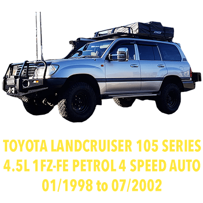 Toyota LandCruiser 105 Series 1FZ 4 Speed Auto