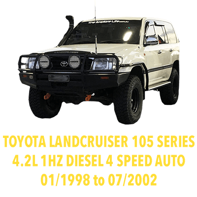 Toyota LandCruiser 105 Series 1HZ 4 Speed Auto