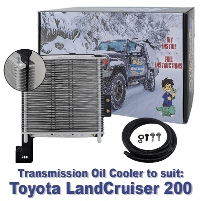 oyota LandCruiser 200 Transmission Cooler (DIY Installation Box)