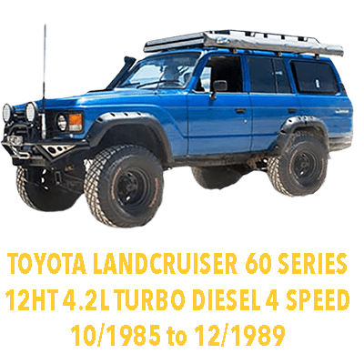 Toyota LandCruiser 60 Series 12HT Turbo Diesel 4 Speed Auto