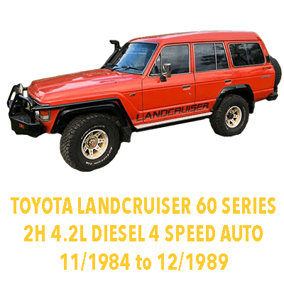 Toyota LandCruiser 60 Series 2H Diesel 4 Speed Auto