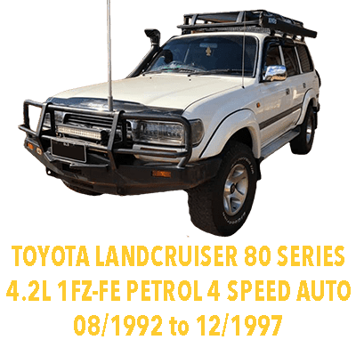 Toyota LandCruiser 80 Series Petrol 92-97 4 Speed Auto