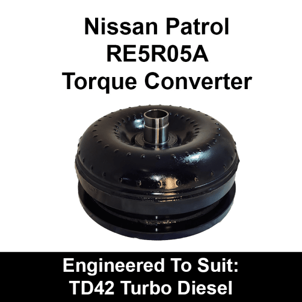 Torque Converter to suit Nissan RE5 - behind TD42 Turbo Diesel