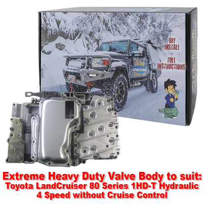Extreme Toyota LandCruiser 80 Series 1HD-T Hydraulic 4 Speed WITHOUT Cruise Control