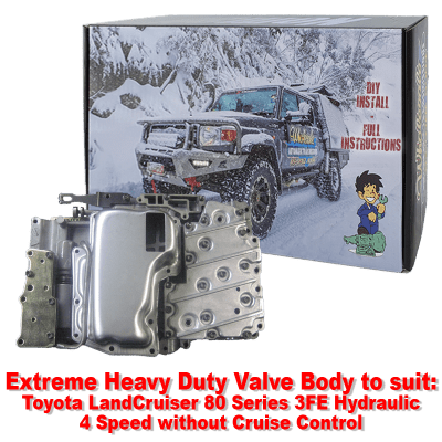 Extreme Toyota LandCruiser 80 Series 3FE Hydraulic 4 Speed WITHOUT Cruise Control