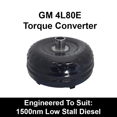 Torque Converter to suit GM 4L80E - 1500Nm
