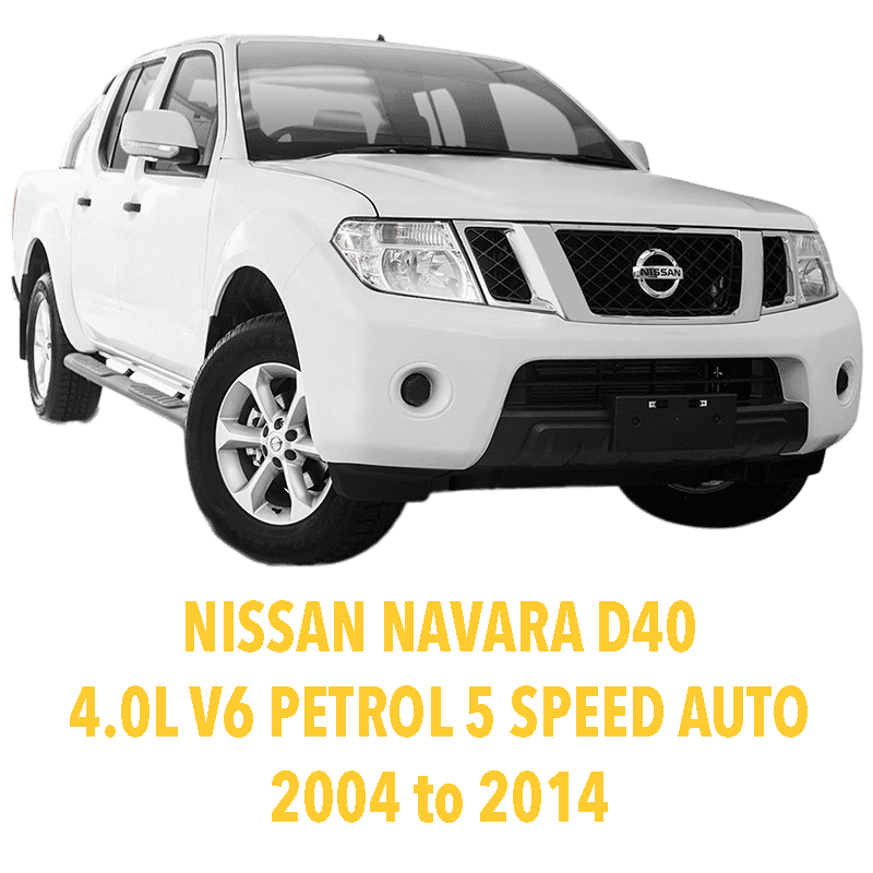Nissan Navara D40 4.0L V6 Petrol 5 Sp