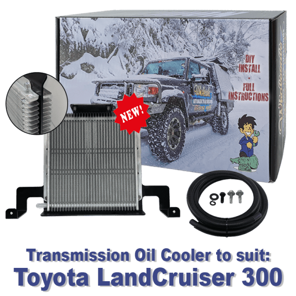 Toyota LandCruiser 300 Transmission Cooler (DIY Installation Box)